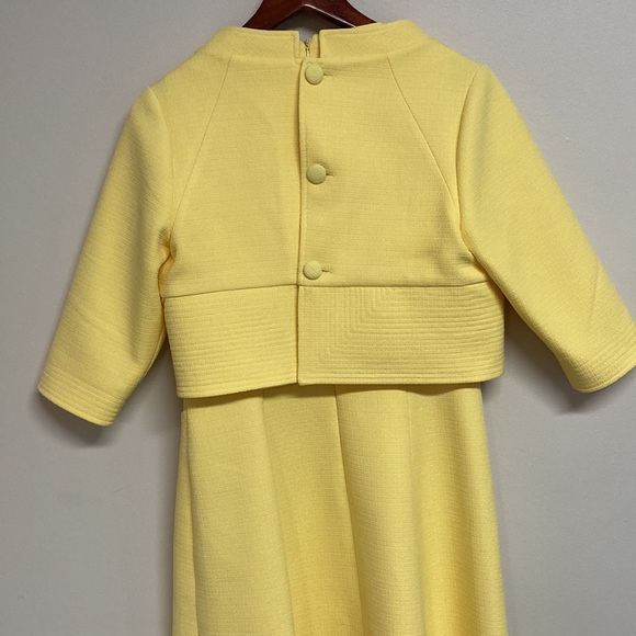 MIRI COUTURE  SIZE6  YELLOW 2 PIECE SET - Picture 3 of 6